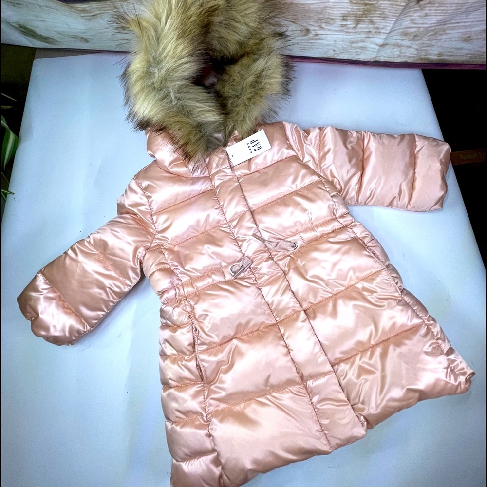 Gap Infant Fleece Lined Coat 12-18 Months